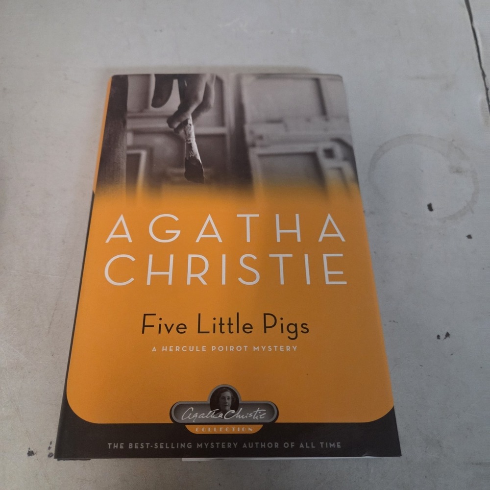 Five Little Pigs Agatha Christie Hercule Poirot Mystery Hardcover 9781579127343